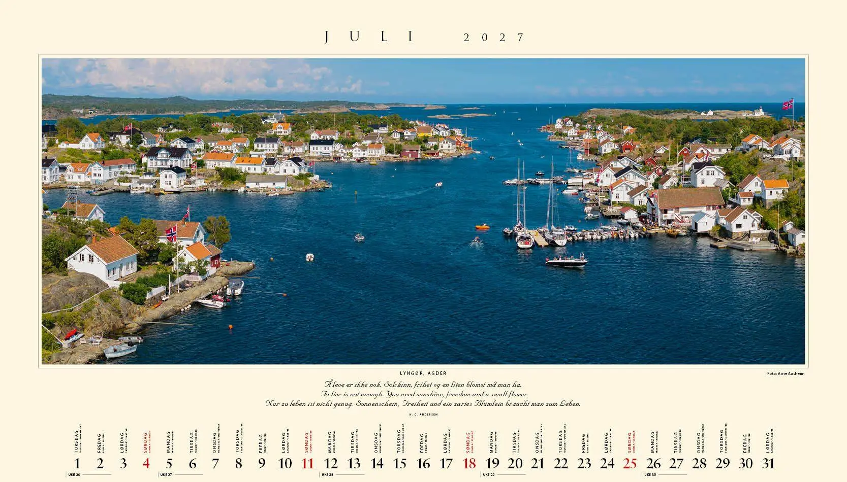Bild: 9783930232246 | Panorama Norwegen 2027 Wandkalender | Kalenderforlaget | Kalender