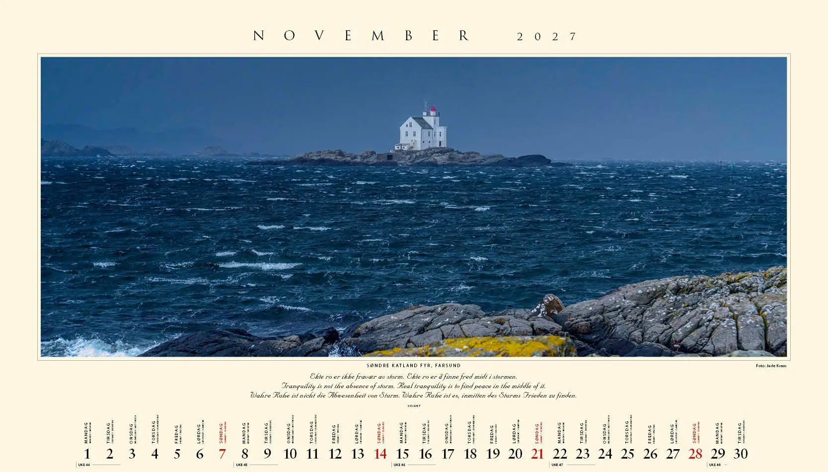 Bild: 9783930232246 | Panorama Norwegen 2027 Wandkalender | Kalenderforlaget | Kalender
