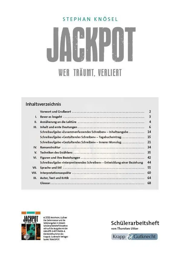 Bild: 9783946482246 | Jackpot - Wer träumt, verliert | Stephan Kösel (u. a.) | Broschüre