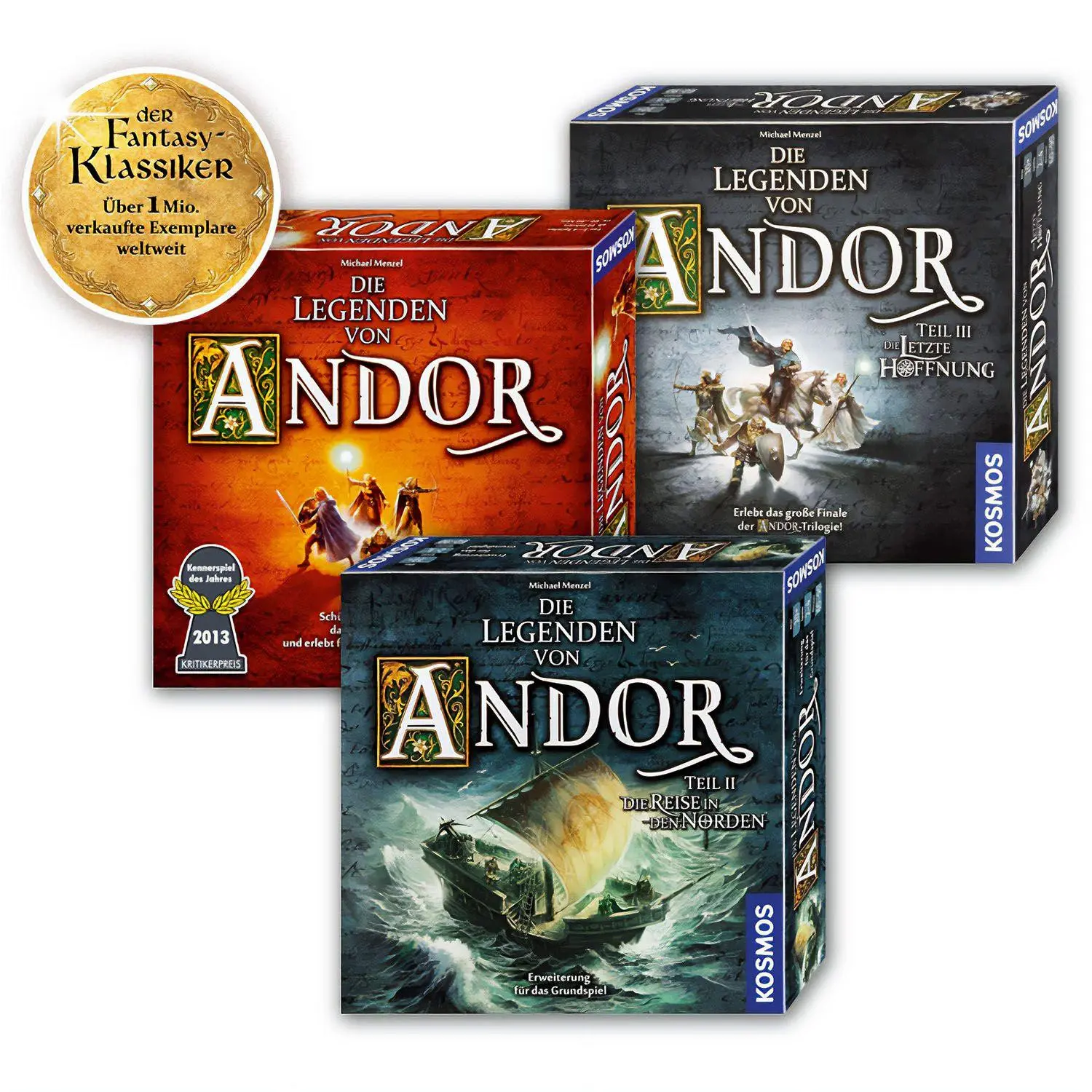 Bild: 4002051692346 | Die Legenden von Andor - Die Reise in den Norden | Für 2 - 4 Spieler