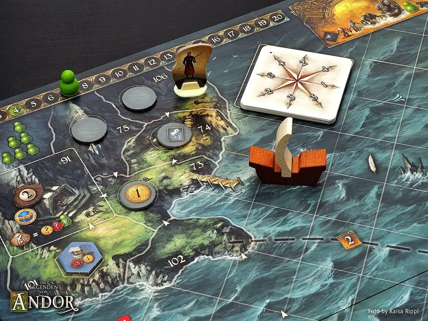 Bild: 4002051692346 | Die Legenden von Andor - Die Reise in den Norden | Für 2 - 4 Spieler