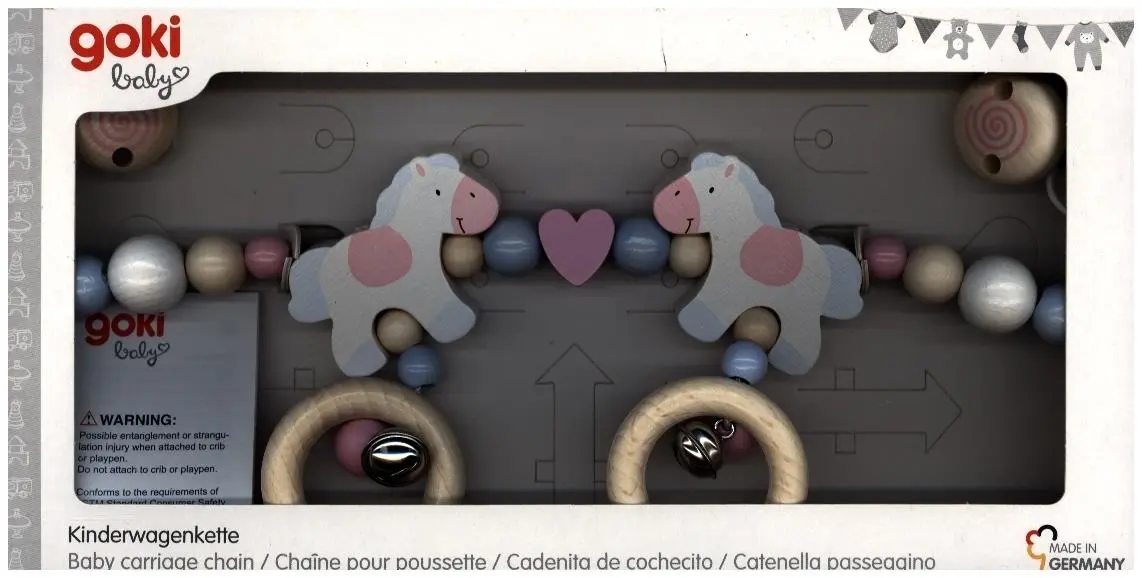 Cover: 4013594652346 | Kinderwagenkette Pferde | Faltschachtel mit Fe | 65234 | Deutsch