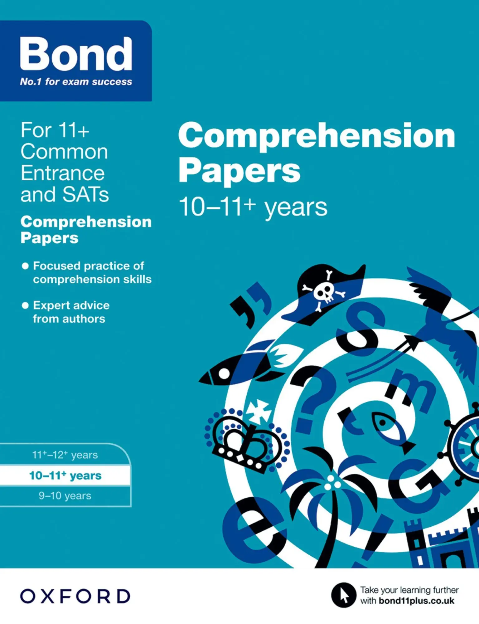 Cover: 9780192742346 | Bond 11+: English: Comprehension Papers: Ready for the 2025 exam...