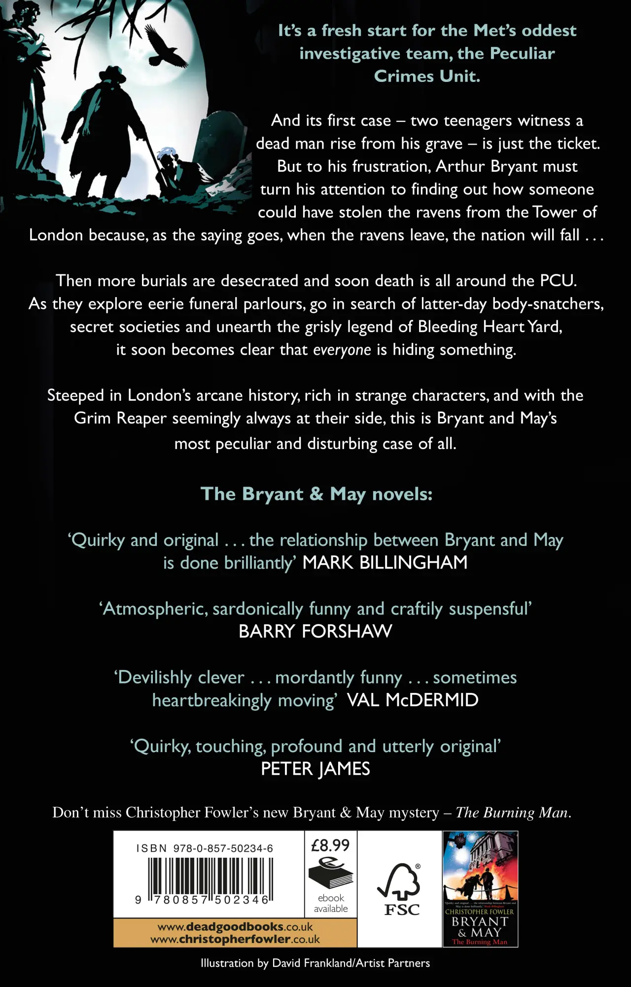Rückseite: 9780857502346 | Bryant &amp; May - The Bleeding Heart | (Bryant &amp; May Book 11) | Fowler