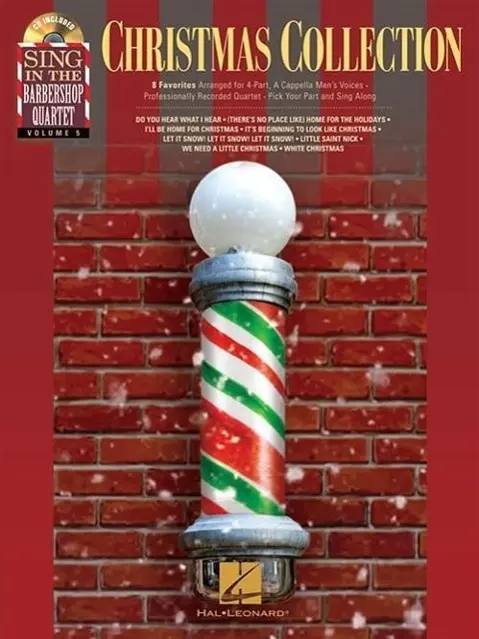 Cover: 9781480352346 | Christmas Collection | Sing in the Barbershop Quartet, Volume 5 | Corp