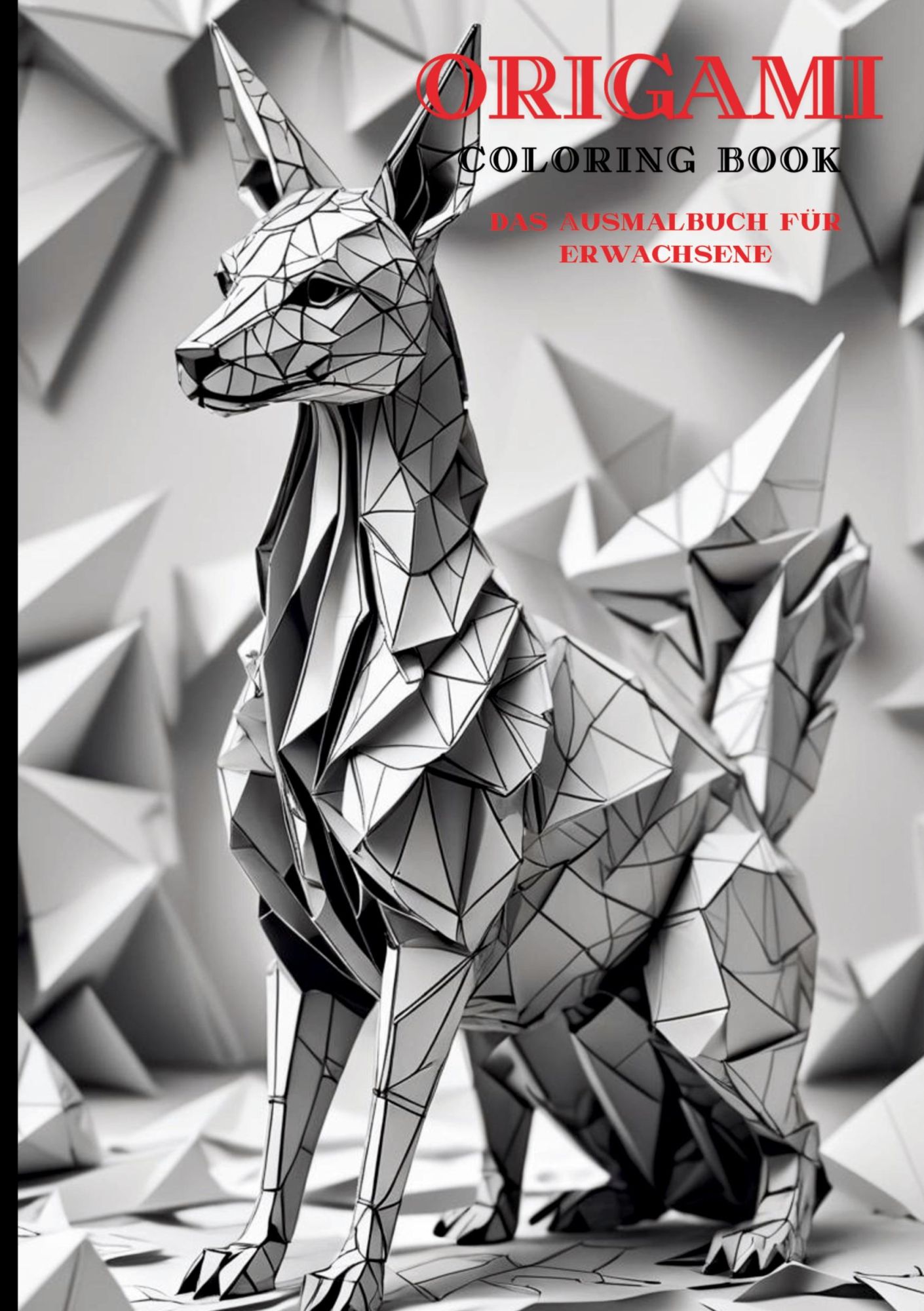 Cover: 9783384432346 | Das Origami Ausmalbuch | Entspannung und Kreativität für Erwachsene