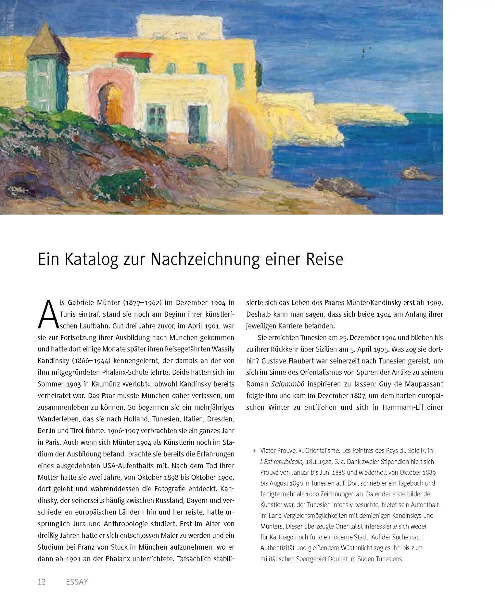 Bild: 9783422802346 | Die Tunisreise von Wassily Kandinsky und Gabriele Münter | Jarrassé