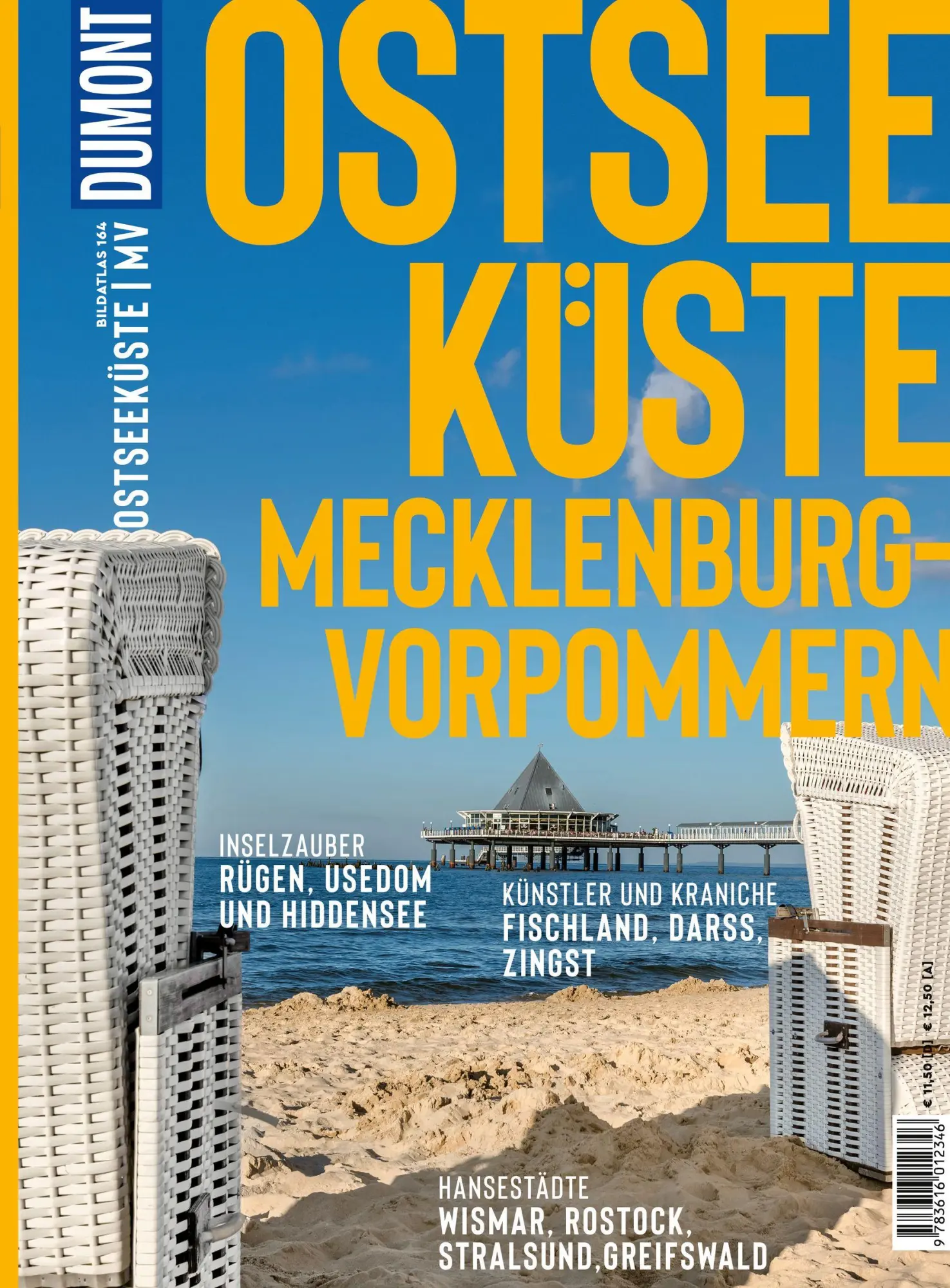 Cover: 9783616012346 | DUMONT Bildatlas Ostseeküste, Mecklenburg-Vorpommern | Dina Stahn