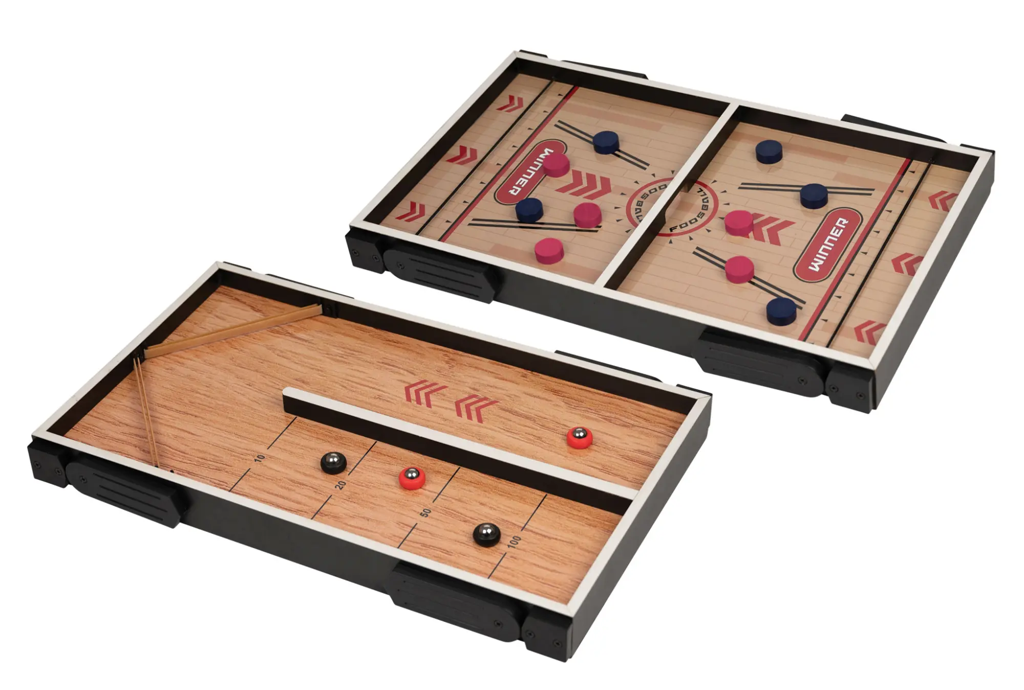 Cover: 4014156032446 | Philos 3244 - Shuffle Game &amp; Speed Hockey, Tischspiel, mit...