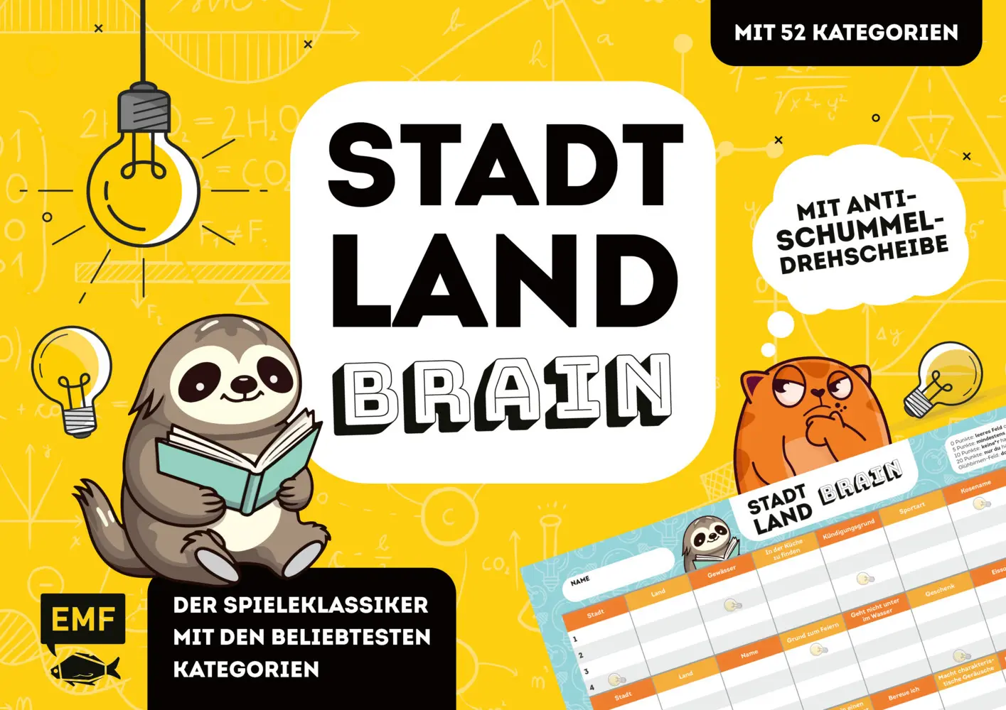 Cover: 4260478342446 | Stadt, Land, Brain - Der Spieleklassiker mit den beliebtesten...