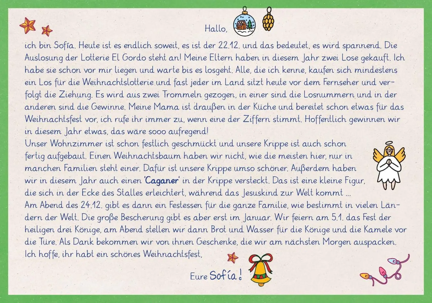 Bild: 4260694922446 | Weihnachtspost aus aller Welt. Adventskalender-Rätsel für Kinder...