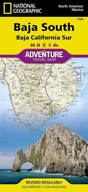 Cover: 9781566952446 | Baja South: Baja California Sur Map [Mexico] | Maps | (Land-)Karte
