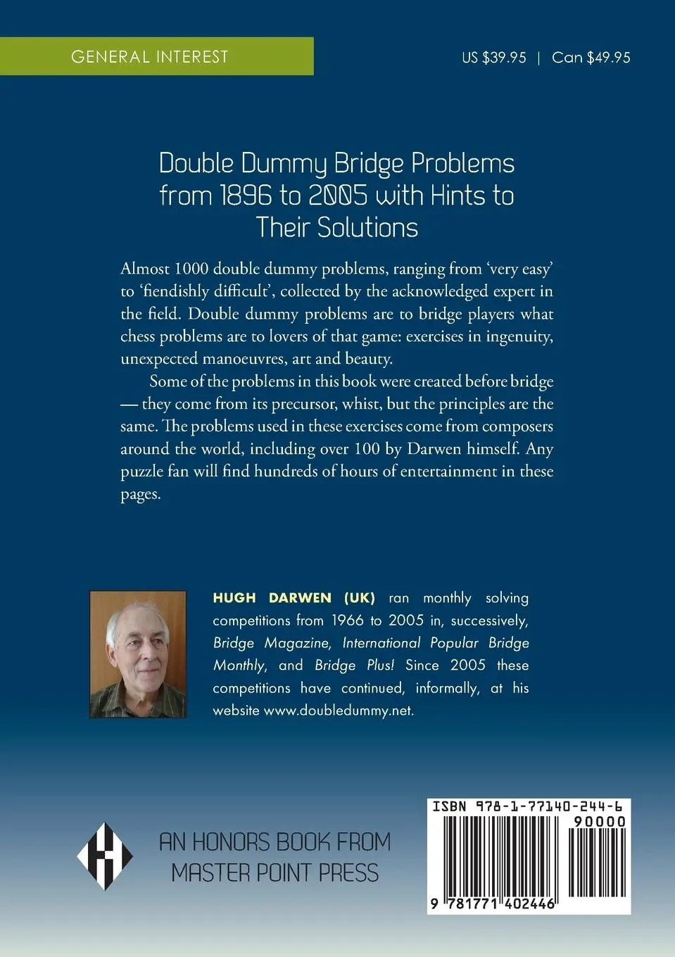 Rückseite: 9781771402446 | A Compendium of Double Dummy Problems: Double Dummy Bridge Problems...