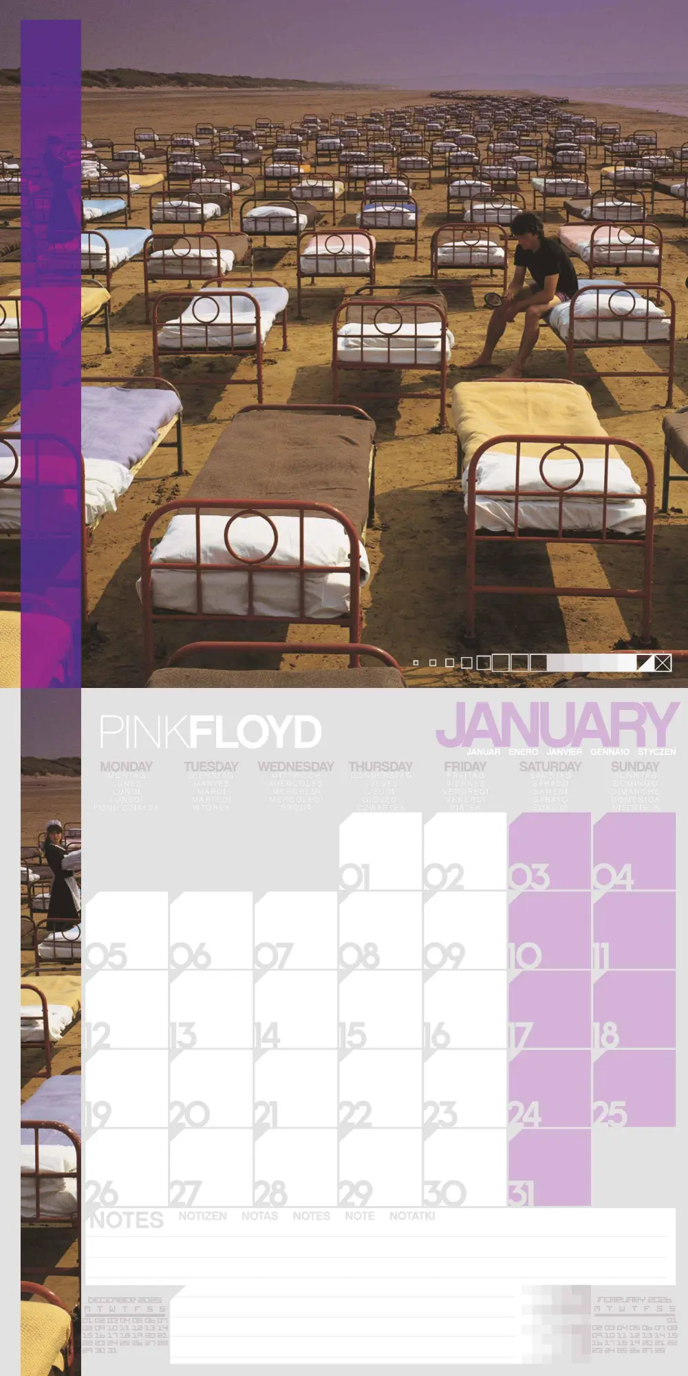 Bild: 9781804232446 | PINK FLOYD - Broschürenkalender im Format 30 x 30 | Kalender | 28 S.