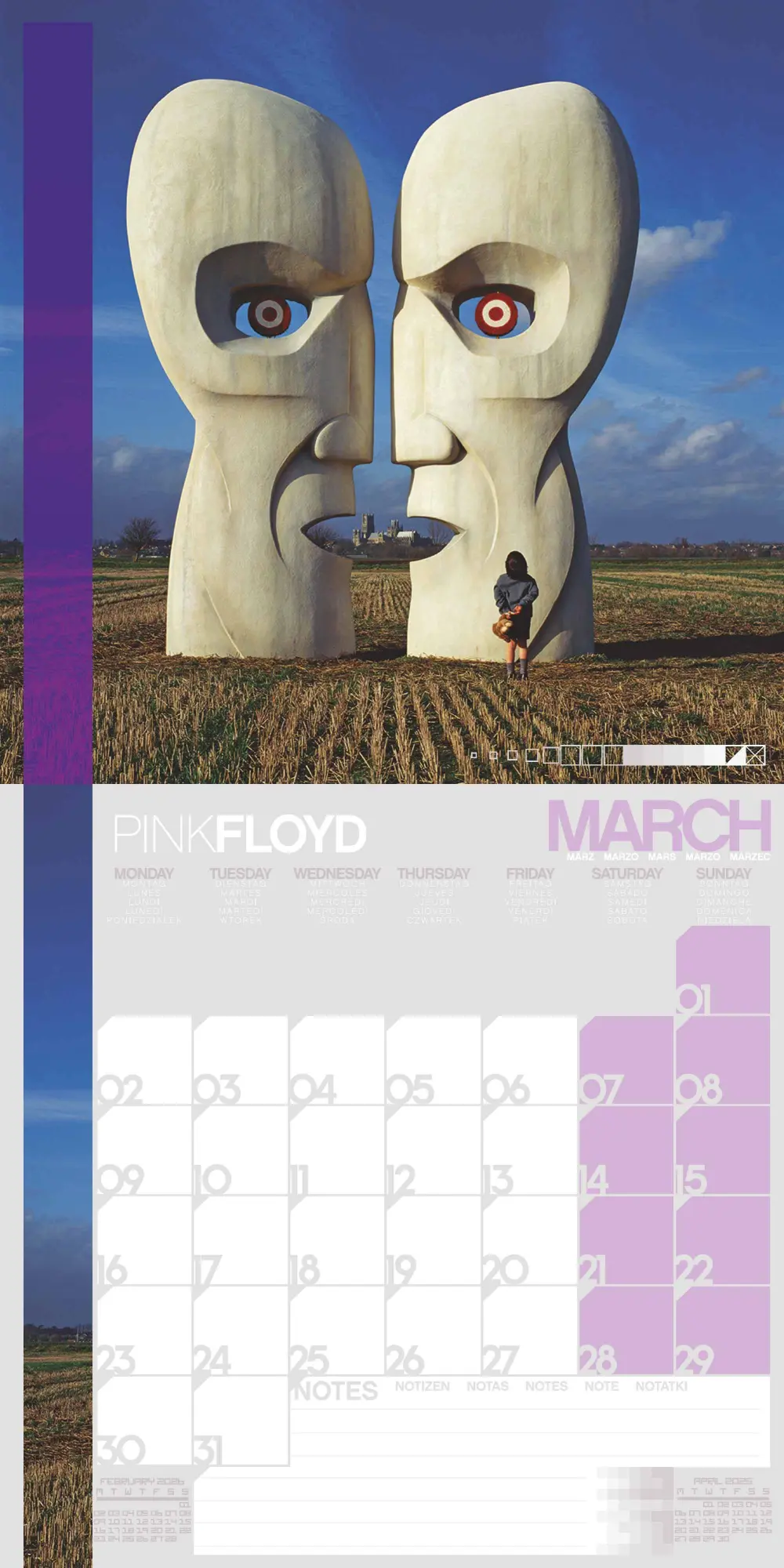 Bild: 9781804232446 | PINK FLOYD - Broschürenkalender im Format 30 x 30 | Kalender | 28 S.