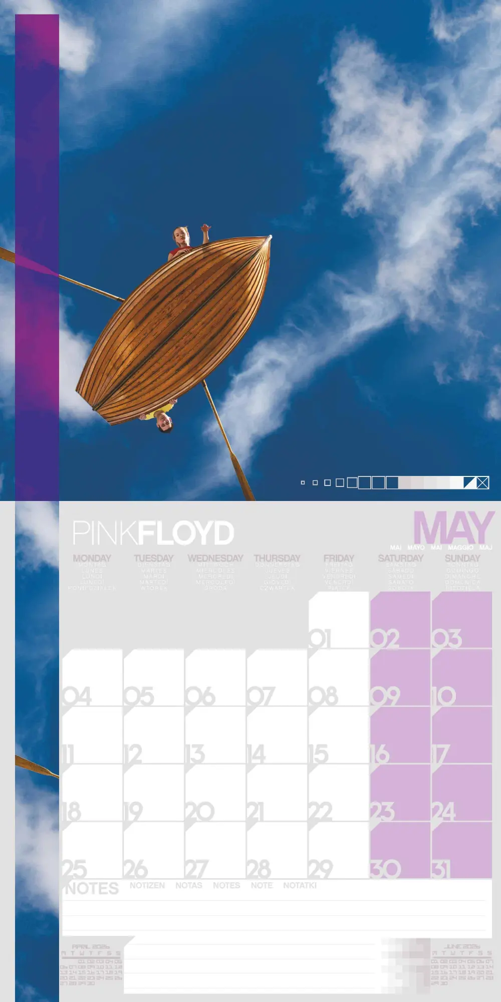Bild: 9781804232446 | PINK FLOYD - Broschürenkalender im Format 30 x 30 | Kalender | 28 S.