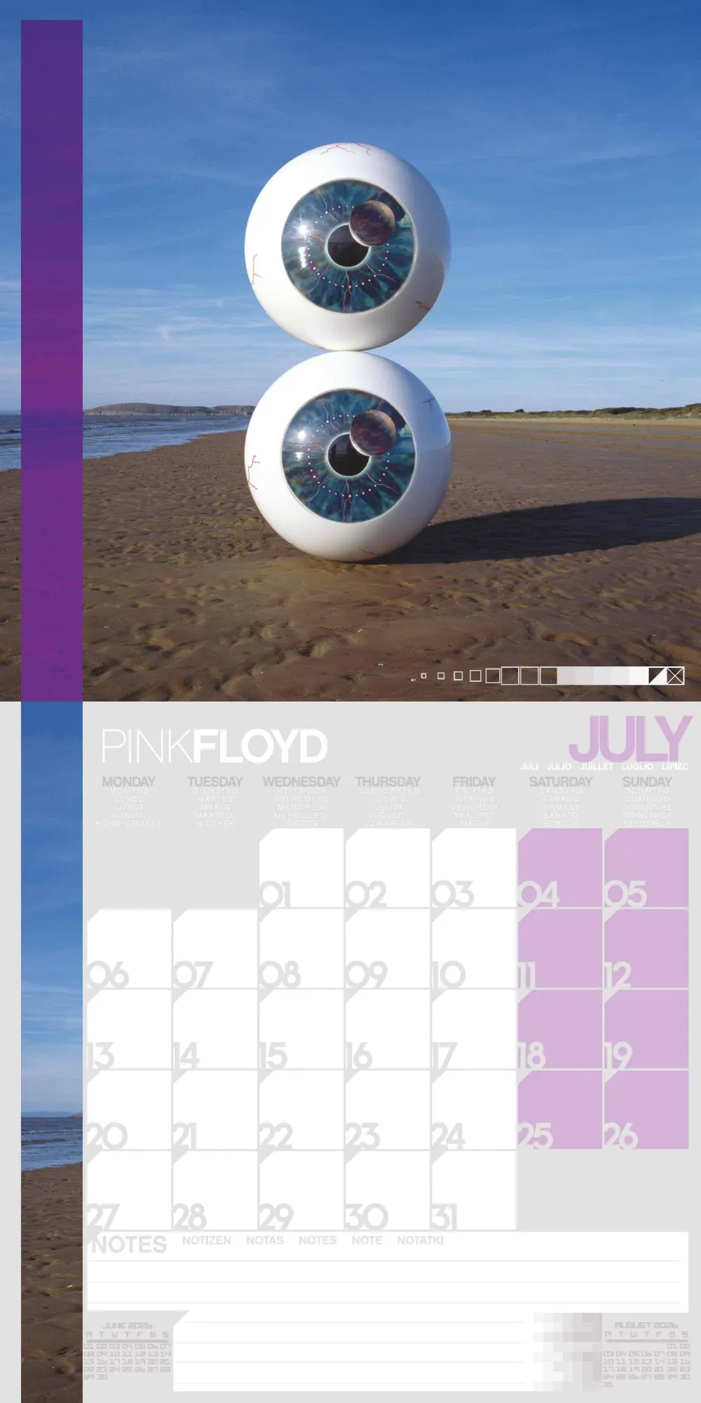 Bild: 9781804232446 | PINK FLOYD - Broschürenkalender im Format 30 x 30 | Kalender | 28 S.