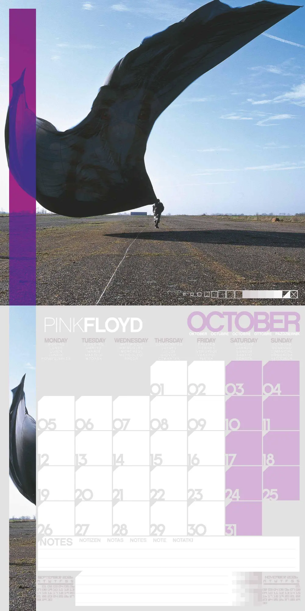 Bild: 9781804232446 | PINK FLOYD - Broschürenkalender im Format 30 x 30 | Kalender | 28 S.