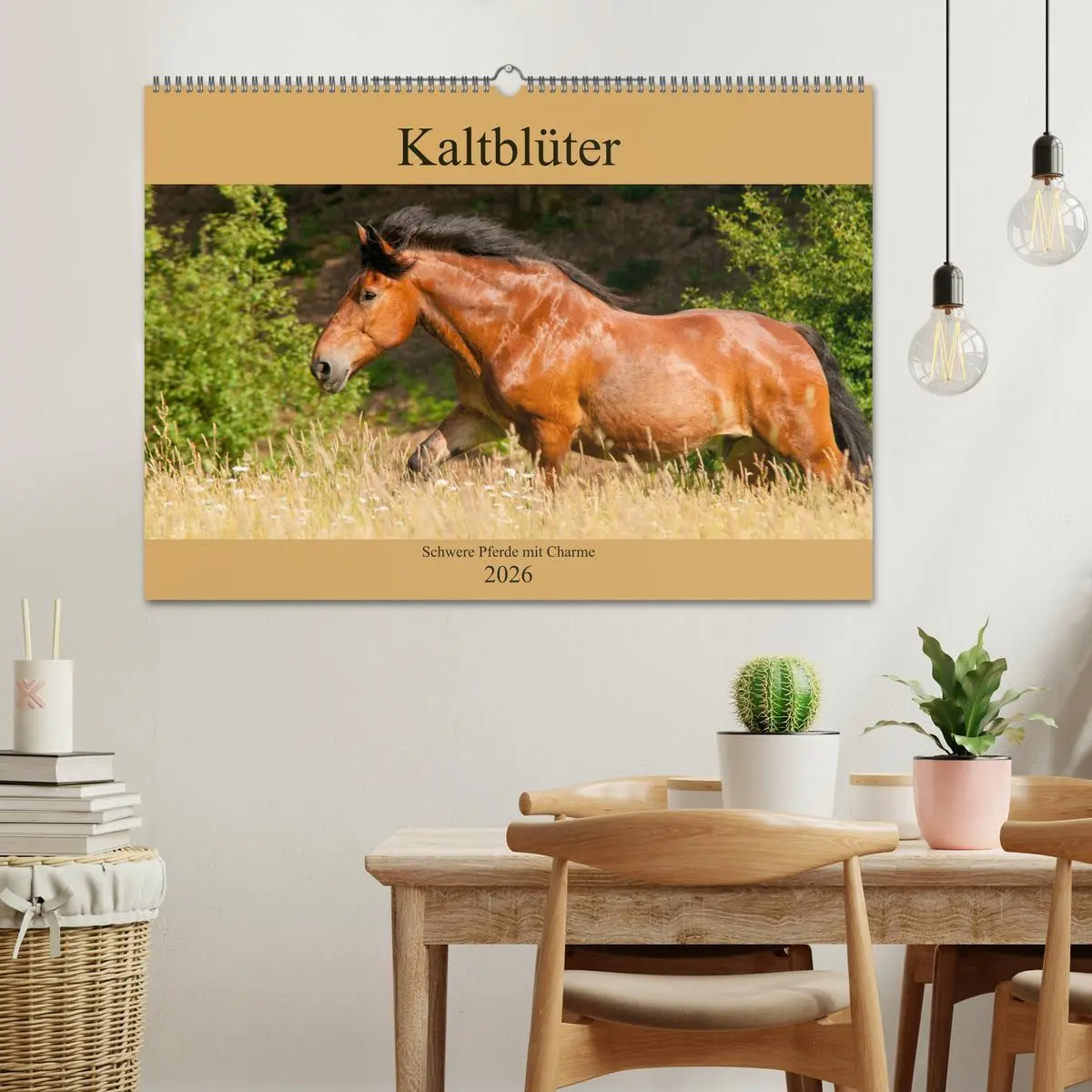 Bild: 9783457922446 | Kaltblüter - Schwere Pferde mit Charme (Wandkalender 2026 DIN A2...