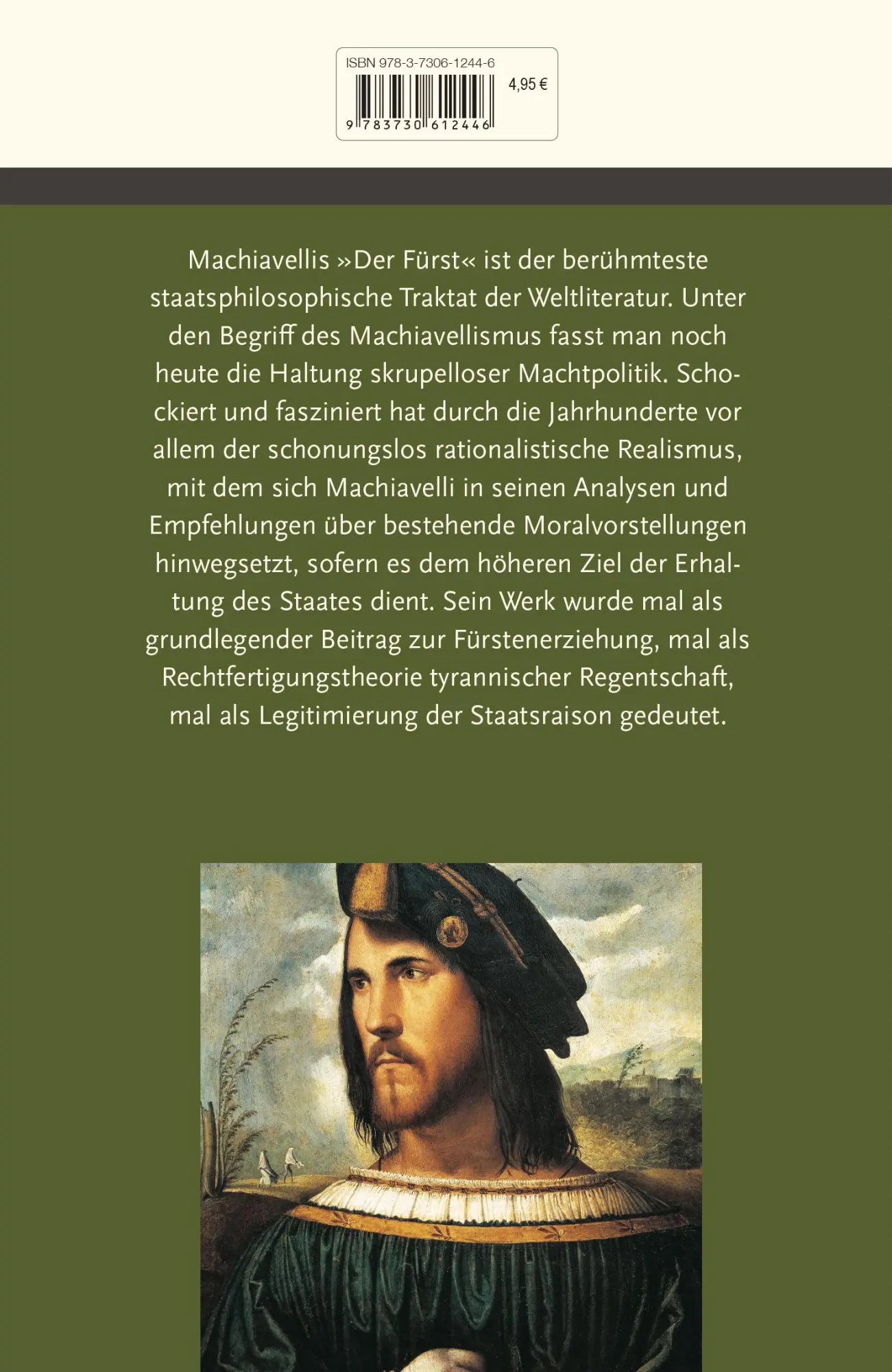 Bild: 9783730612446 | Der Fürst | Niccolò Machiavelli | Buch | 160 S. | Deutsch | 2023