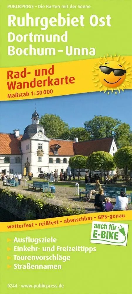 Cover: 9783747302446 | Ruhrgebiet Ost, Dortmund, Bochum - Unna 1:50 000 | (Land-)Karte | 2018