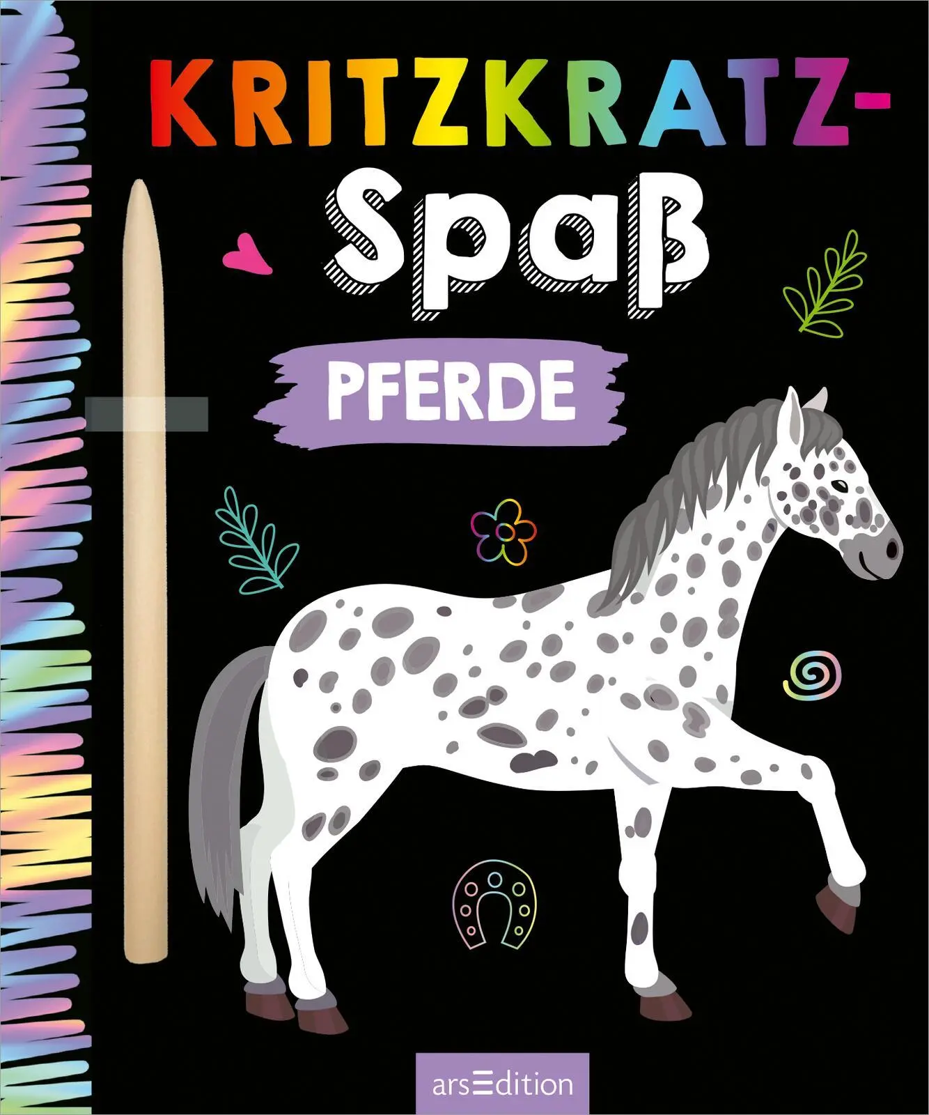Bild: 9783845862446 | Kritzkratz-Spaß Pferde | Taschenbuch | Kritzkratz-Spaß | 36 S. | 2025