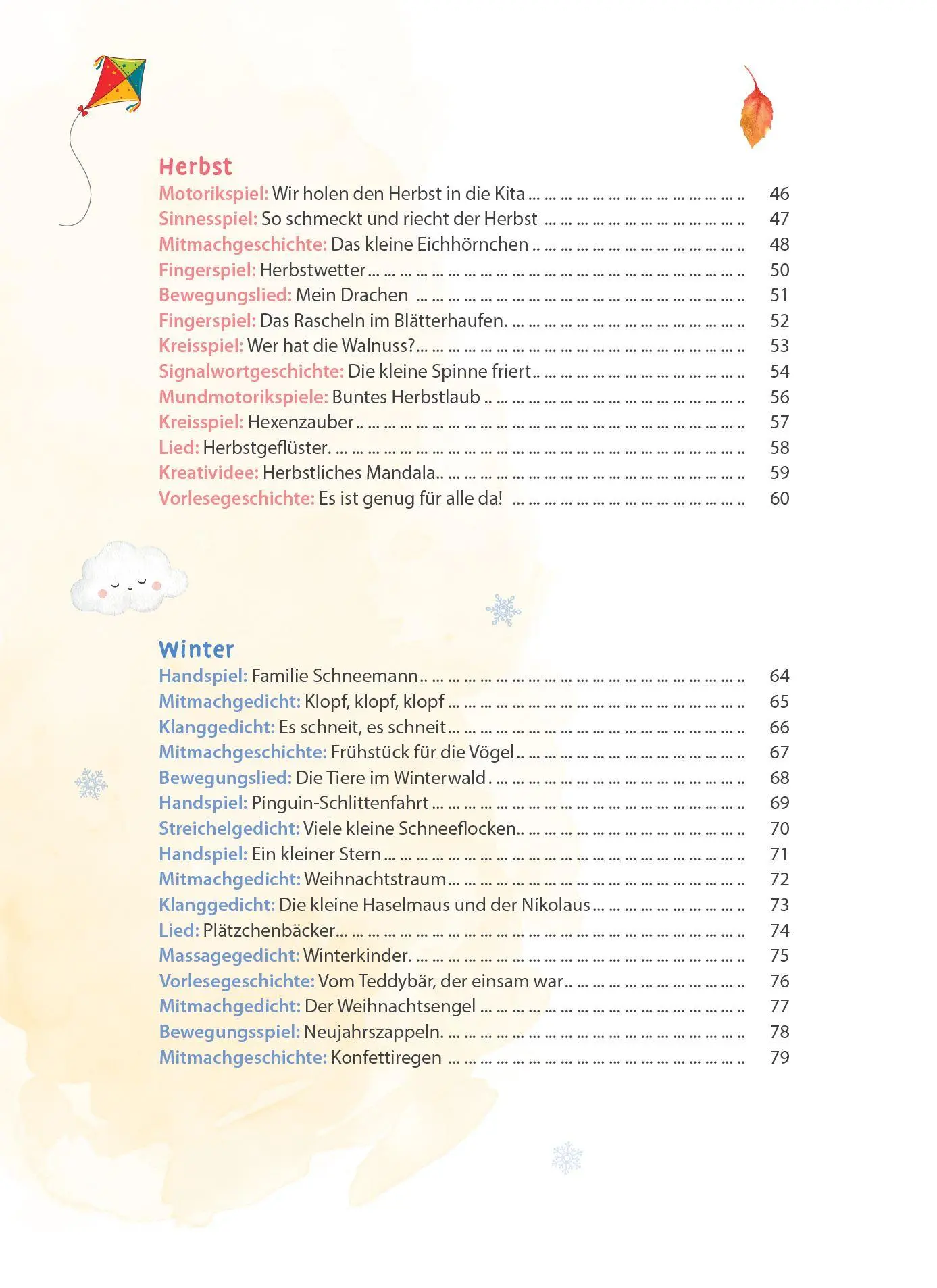 Bild: 9783960462446 | Jahreszeiten erleben im Krippen-Morgenkreis | Taschenbuch | 80 S.