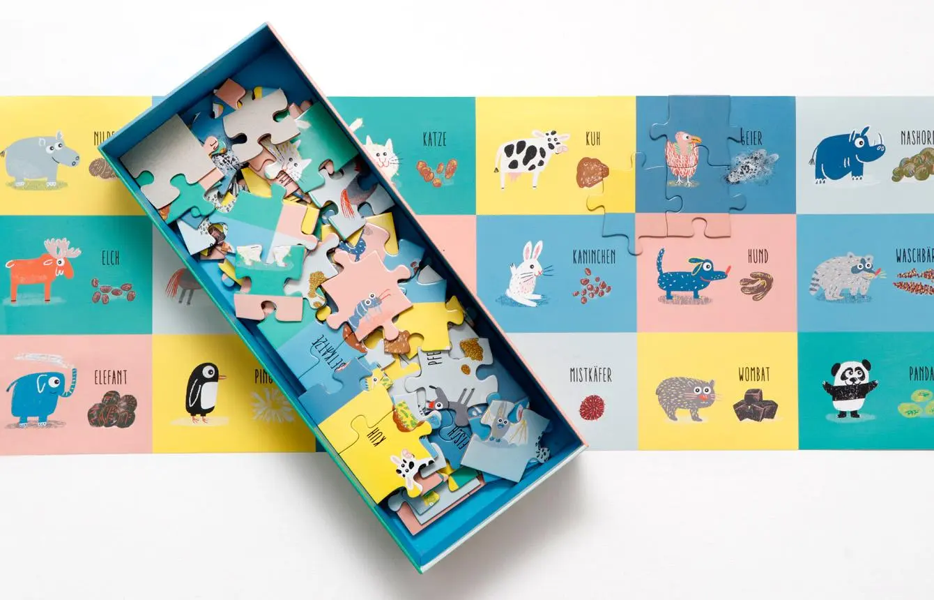 Bild: 9783962442446 | Tierkacke | Ein Puzzle | Aidan Onn (u. a.) | Spiel | 100 S. | Deutsch