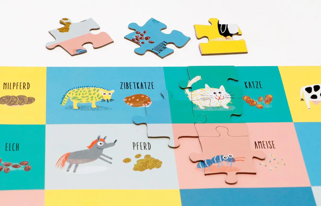 Bild: 9783962442446 | Tierkacke | Ein Puzzle | Aidan Onn (u. a.) | Spiel | 100 S. | Deutsch