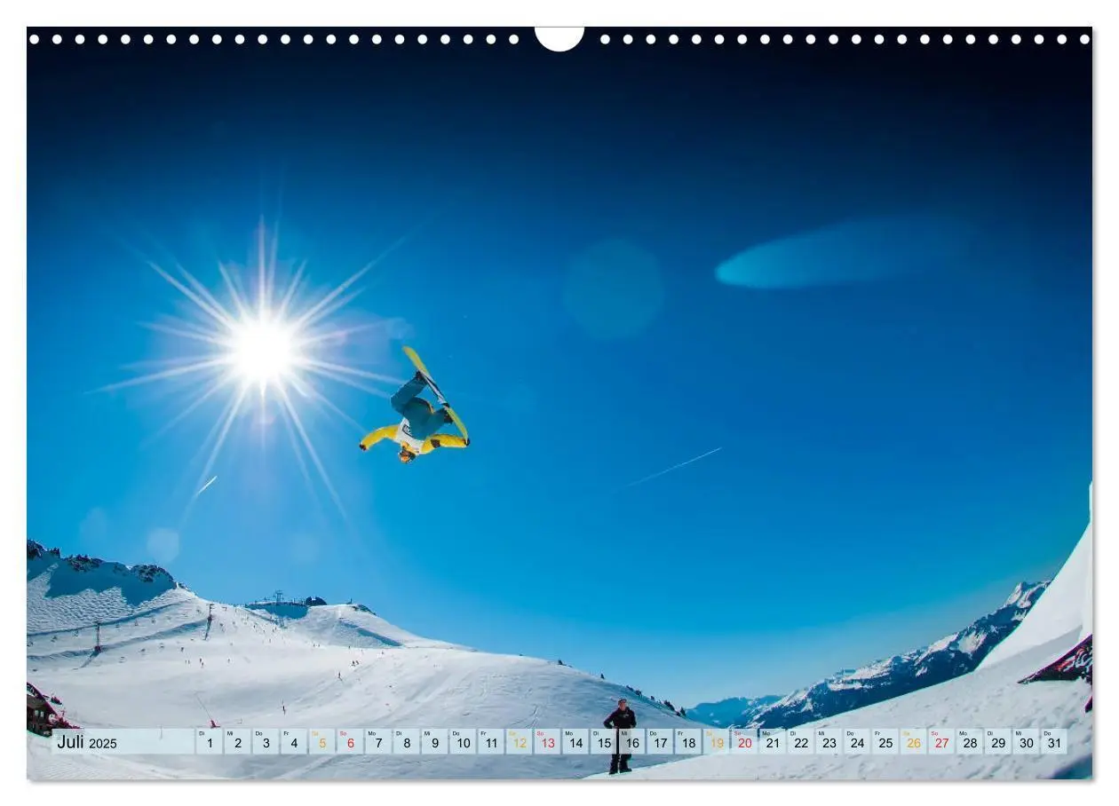 Bild: 9783435372546 | Snowboard - so cool (Wandkalender 2025 DIN A3 quer), CALVENDO...