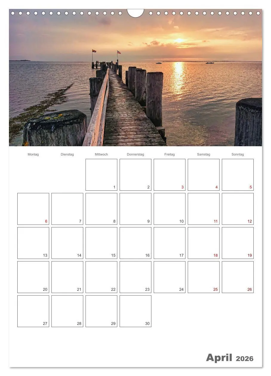 Bild: 9783516242546 | Föhr ... verliebt in die Insel (Wandkalender 2026 DIN A3 hoch),...
