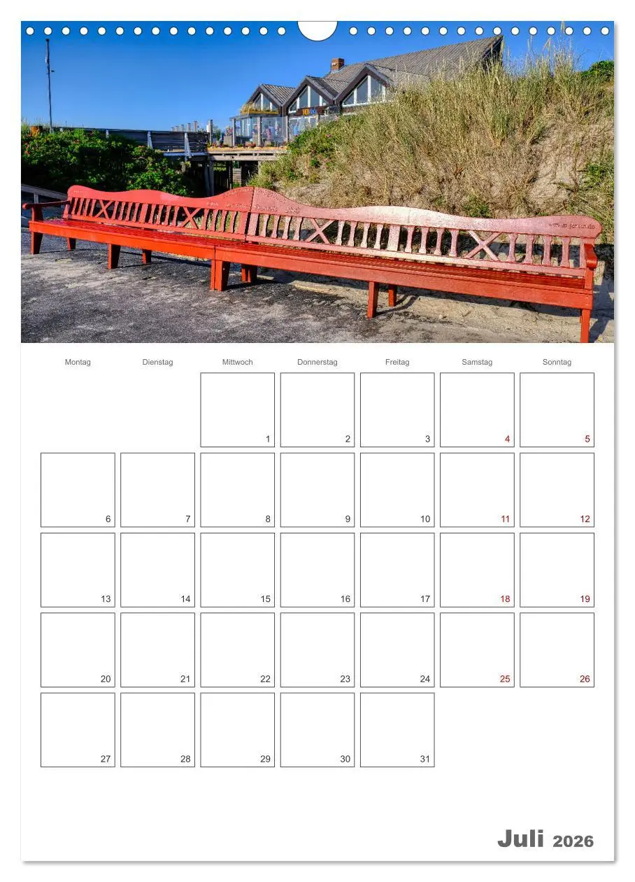 Bild: 9783516242546 | Föhr ... verliebt in die Insel (Wandkalender 2026 DIN A3 hoch),...