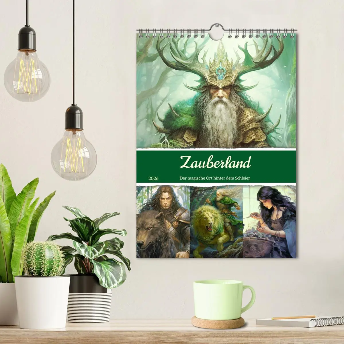 Bild: 9783516312546 | Zauberland. Der magische Ort hinter dem Schleier (Wandkalender 2026...