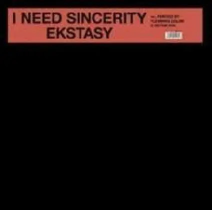 I Need Sincerity, 1 LP