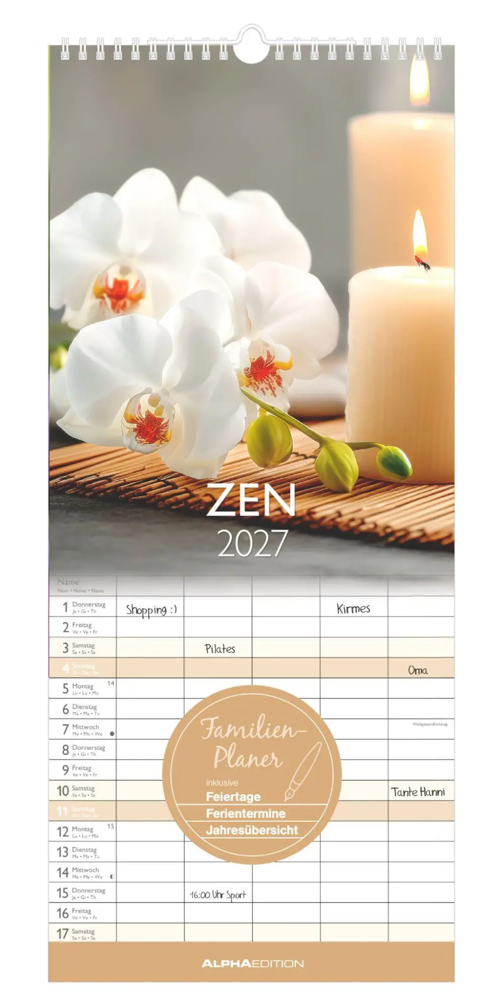 Cover: 4069095012646 | Zen 2027 | Neumann Verlage GmbH &amp; Co KG | Kalender | Spiralbindung