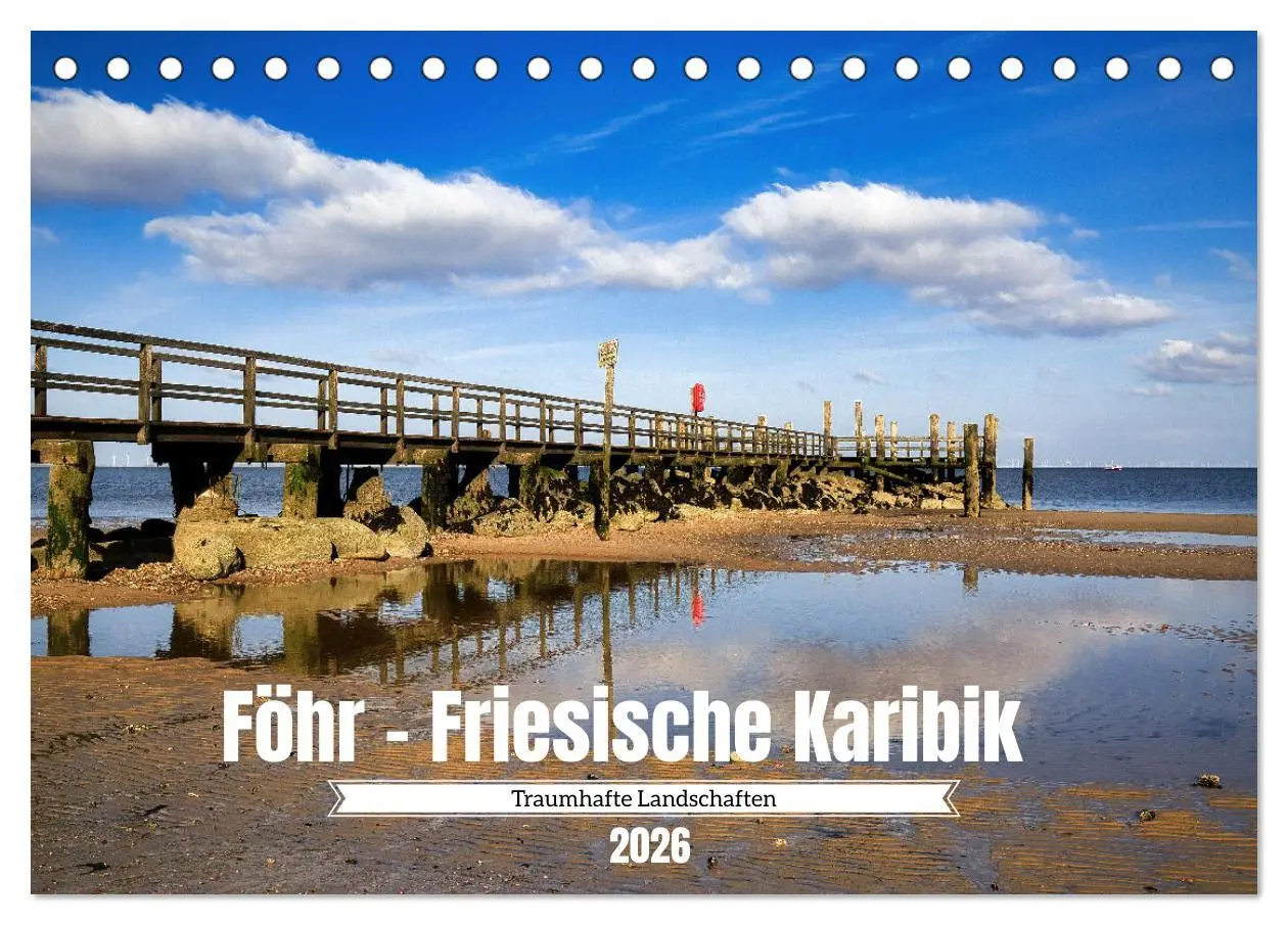 Cover: 9783457522646 | Föhr - Friesische Karibik (Tischkalender 2026 DIN A5 quer),...