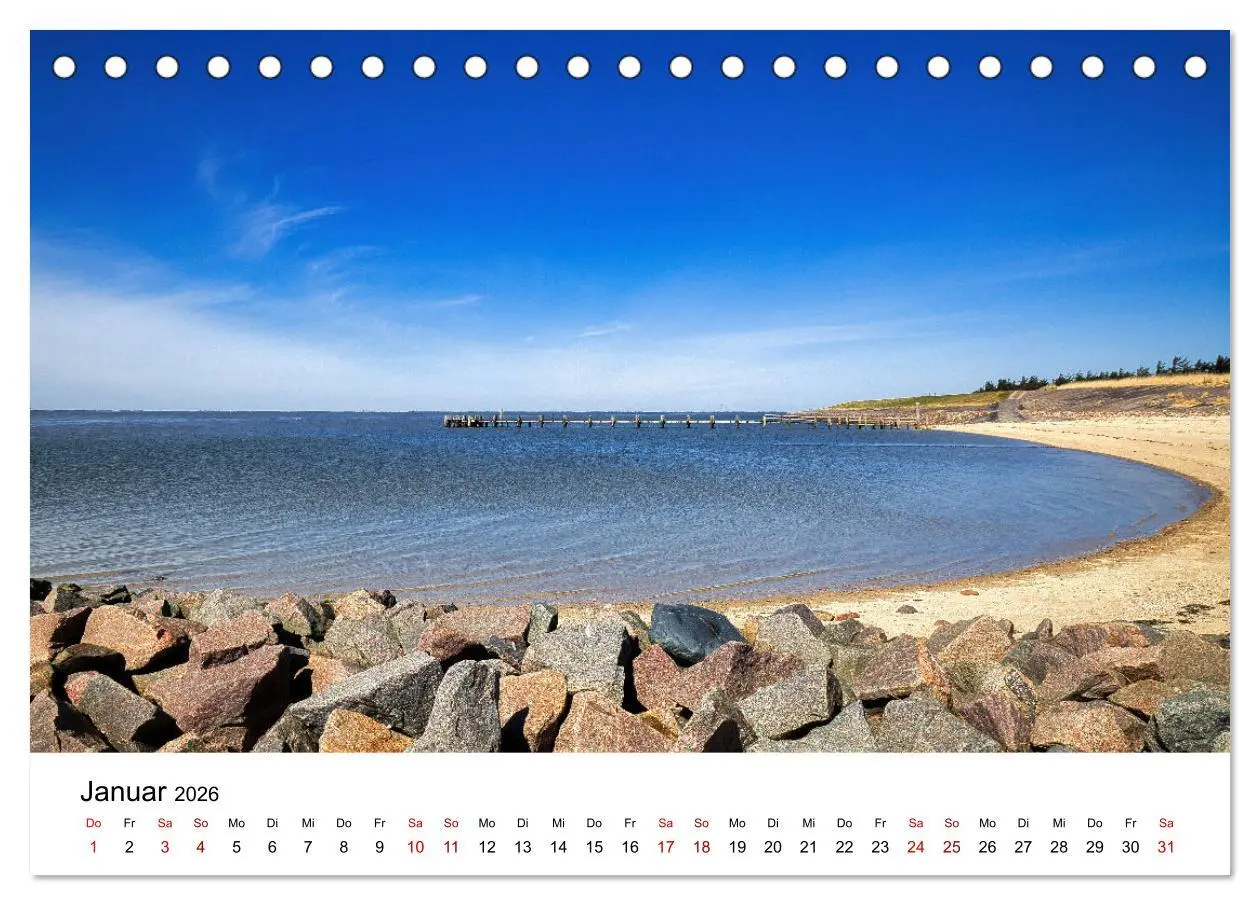 Bild: 9783457522646 | Föhr - Friesische Karibik (Tischkalender 2026 DIN A5 quer),...