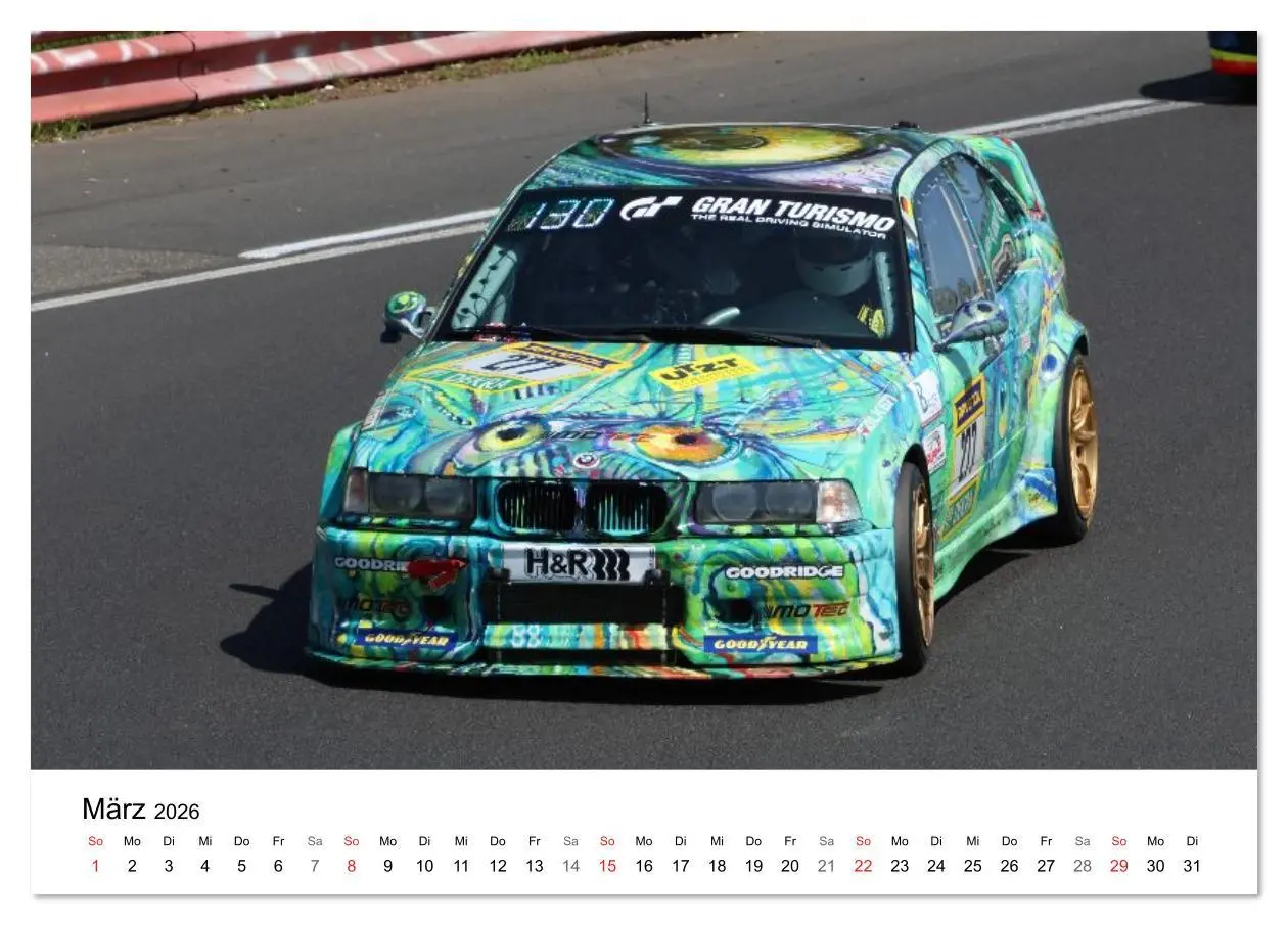 Bild: 9783516232646 | Bayerische Motoren Werke im Motorsport (Tischkalender 2026 DIN A5...
