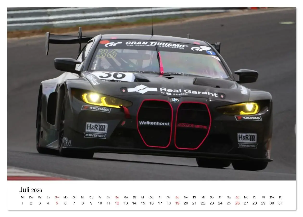 Bild: 9783516232646 | Bayerische Motoren Werke im Motorsport (Tischkalender 2026 DIN A5...