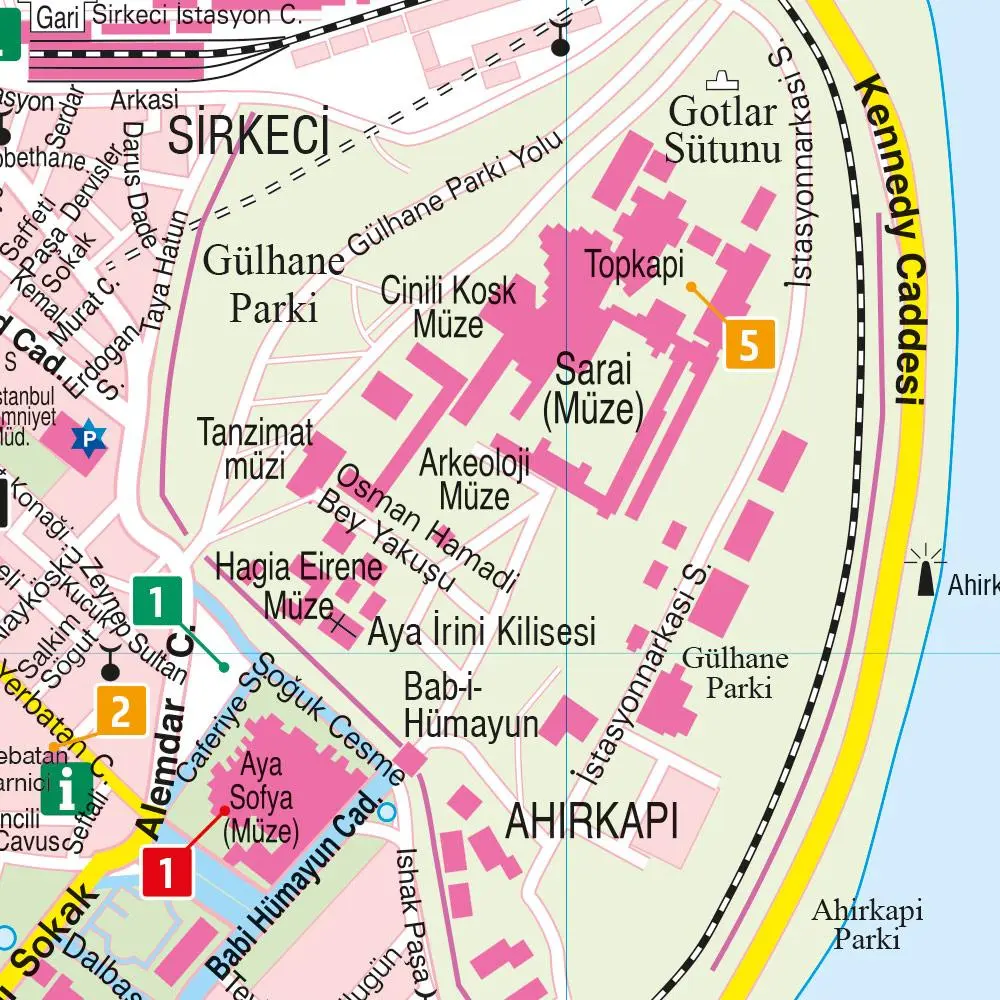 Bild: 9783707922646 | freytag &amp; berndt Innenstadtplan Istanbul 1:10.000 | Freytag &amp; Berndt