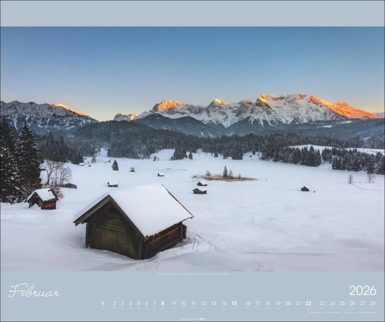 Bild: 9783839902646 | Alpen im Licht Kalender 2026 | Kalender | Spiralbindung | 14 S. | 2026