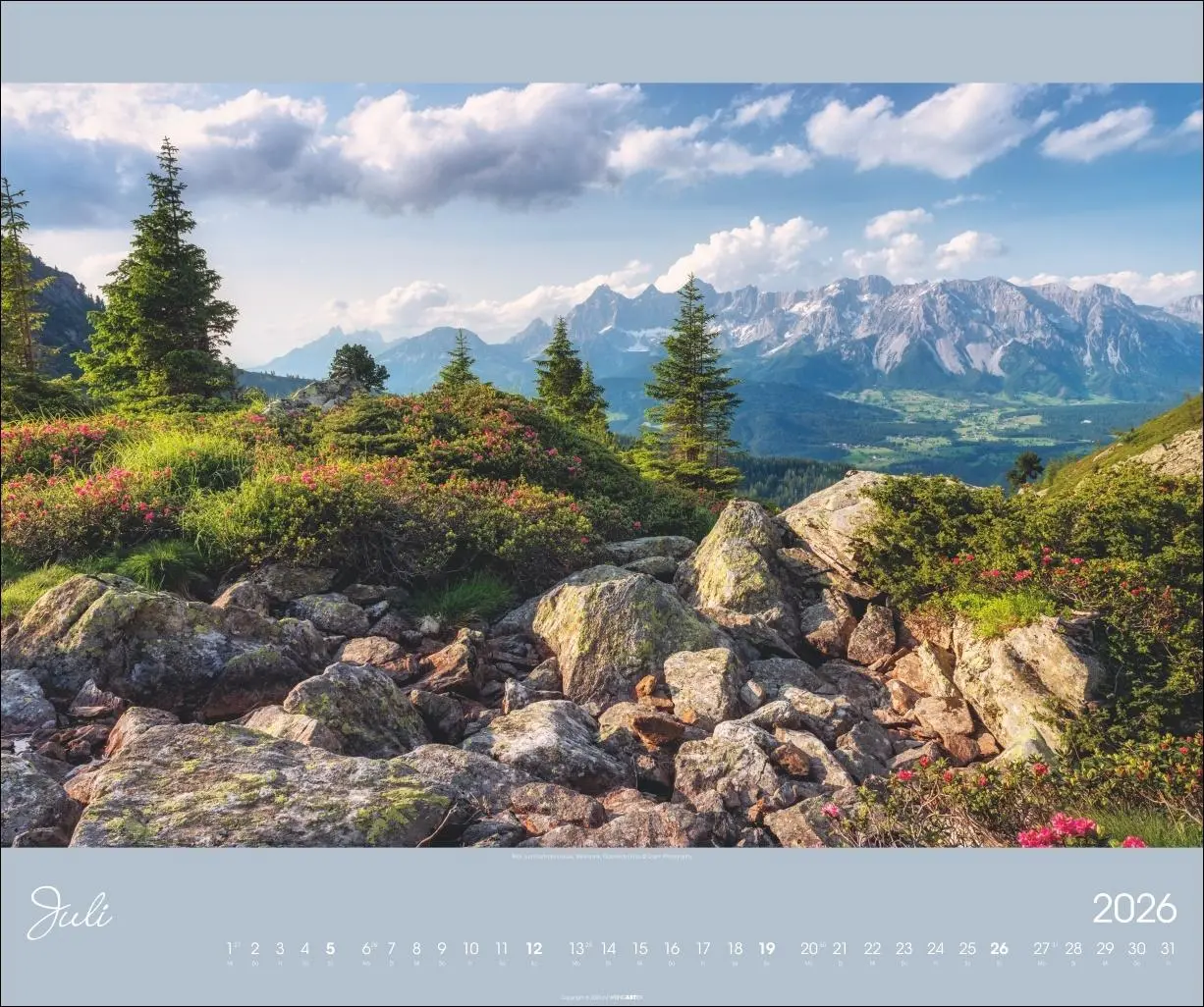 Bild: 9783839902646 | Alpen im Licht Kalender 2026 | Kalender | Spiralbindung | 14 S. | 2026