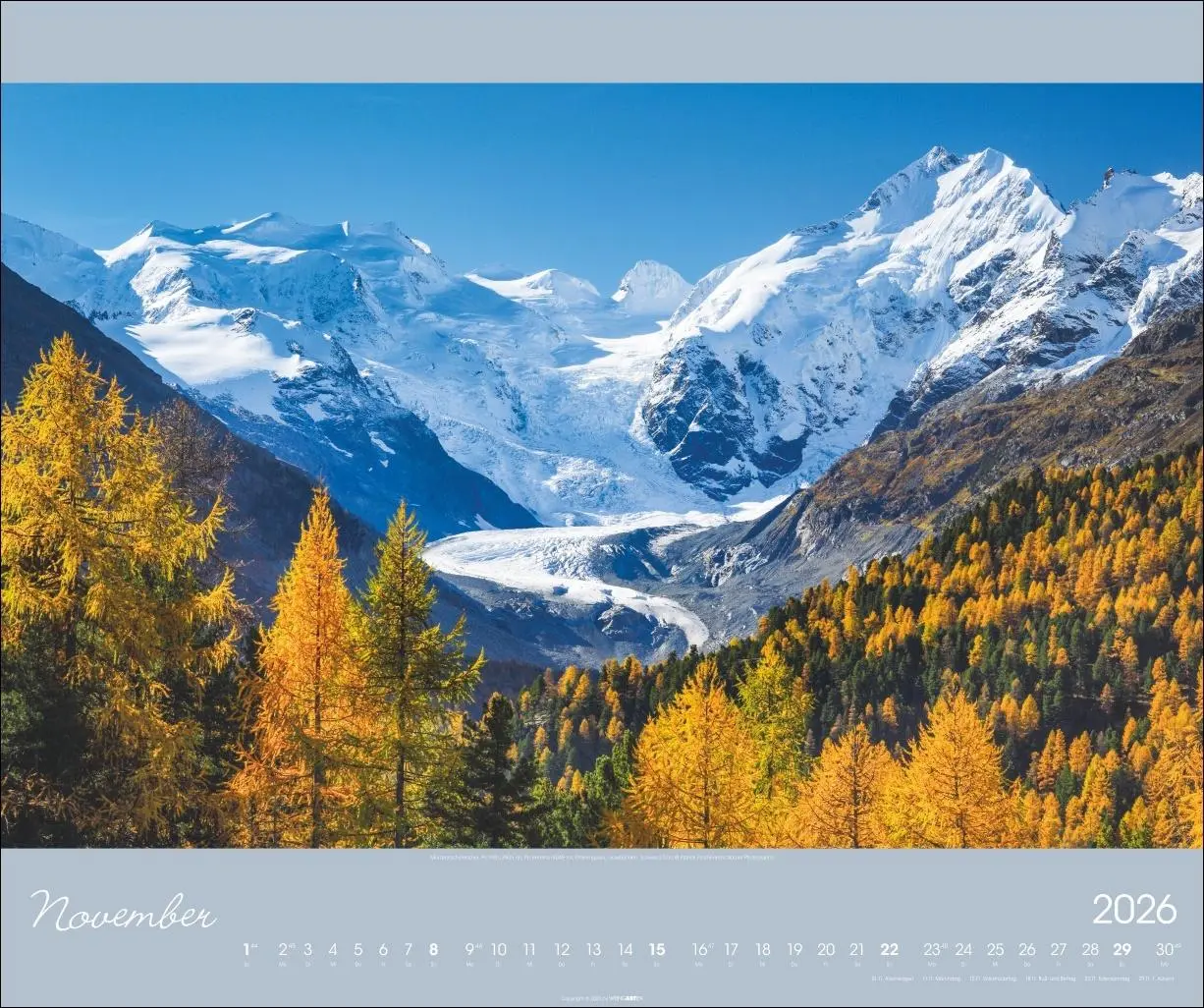 Bild: 9783839902646 | Alpen im Licht Kalender 2026 | Kalender | Spiralbindung | 14 S. | 2026