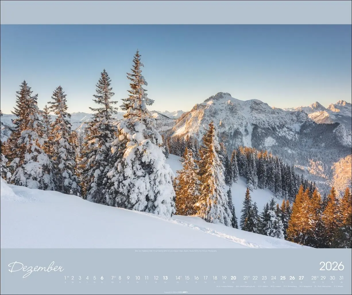 Bild: 9783839902646 | Alpen im Licht Kalender 2026 | Kalender | Spiralbindung | 14 S. | 2026