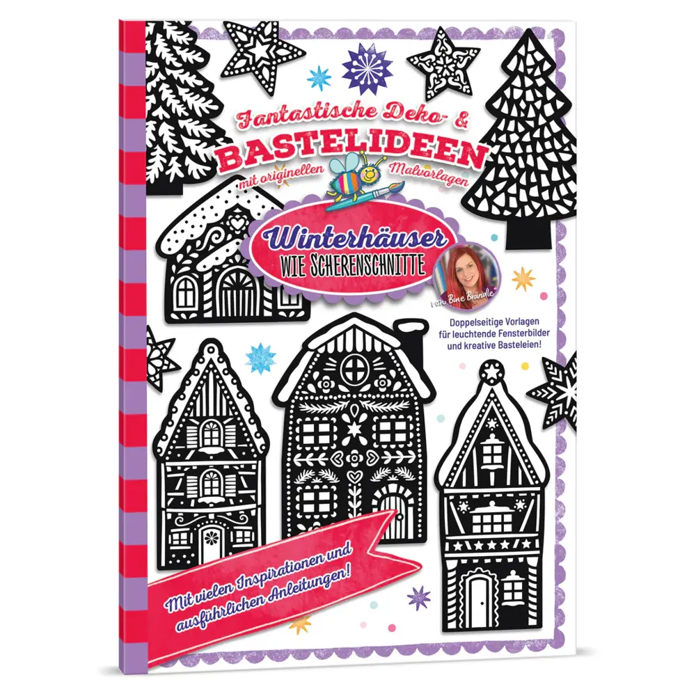 Cover: 9783955352646 | Deko- &amp; Bastelideen - Winterhäuser wie Scherenschnitte | Bine Brändle