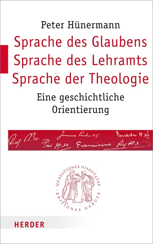 Cover: 9783451022746 | Sprache des Glaubens - Sprache des Lehramts - Sprache der Theologie