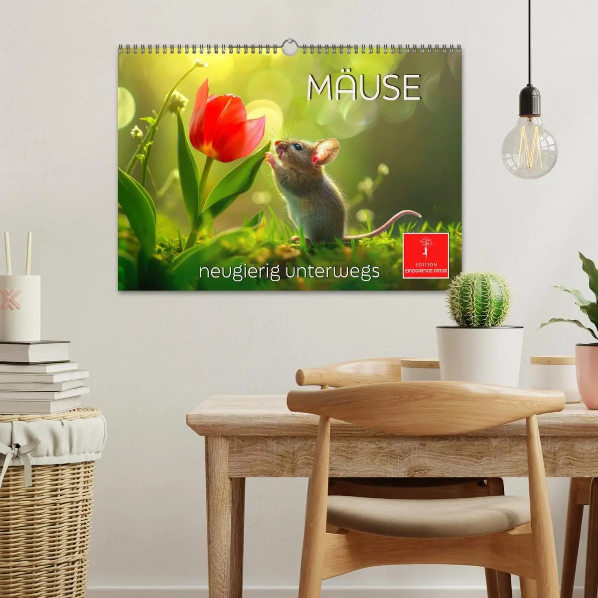 Bild: 9783457442746 | Mäuse - neugierig unterwegs (Wandkalender 2026 DIN A3 quer),...