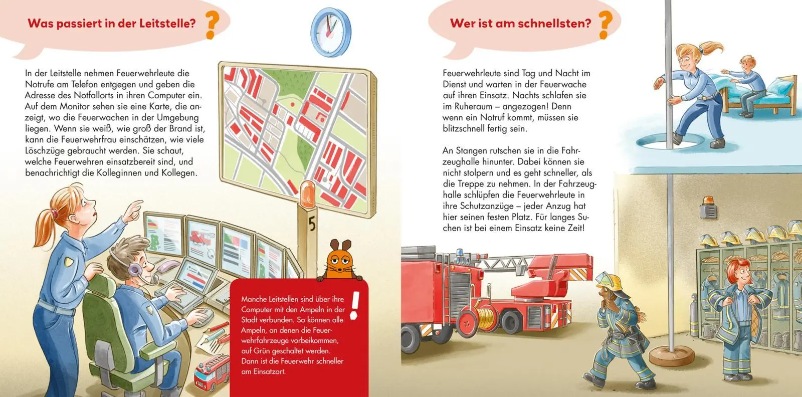 Bild: 9783551252746 | Frag doch mal ... die Maus: Feuerwehr | Erstes Sachwissen ab 2 Jahren