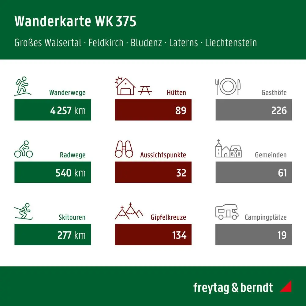 Bild: 9783707912746 | Großes Walsertal - Feldkirch - Bludenz - Laterns - Liechtenstein 1...