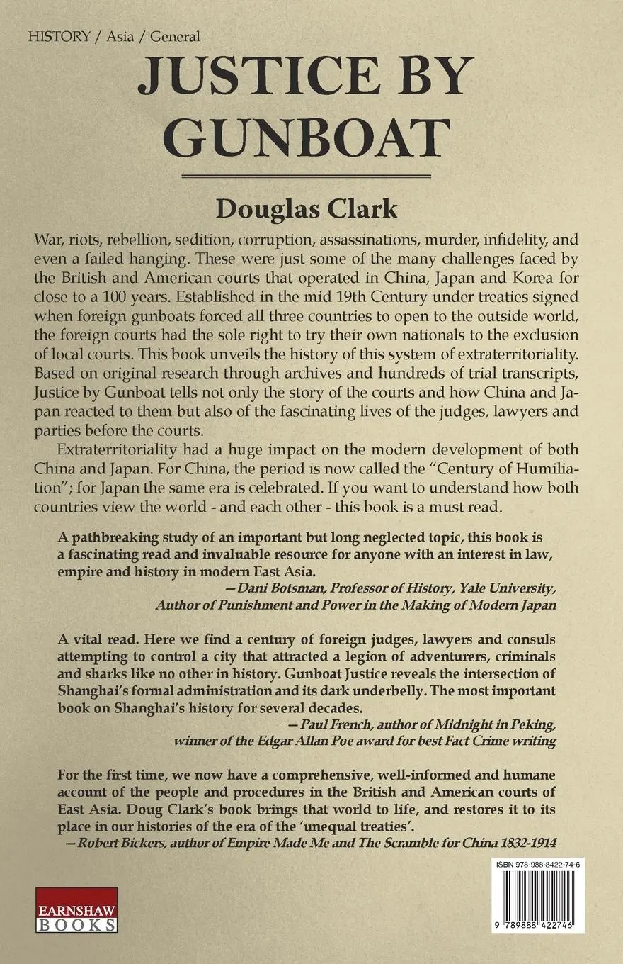 Rückseite: 9789888422746 | Justice by Gunboat | Douglas Clark | Taschenbuch | Englisch | 2022